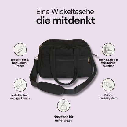 Wickeltasche mit Nassfach