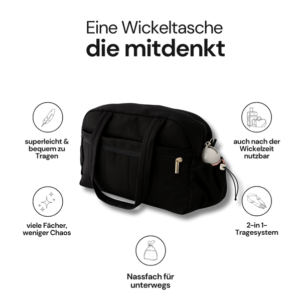 Wickeltasche mit Nassfach